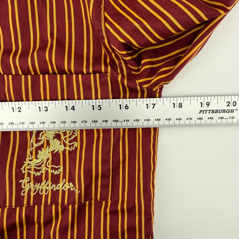 Pottery Barn Teen Small Harry Potter Gryffindor House Sateen Pajama Set Cotton - Picture 10 of 14